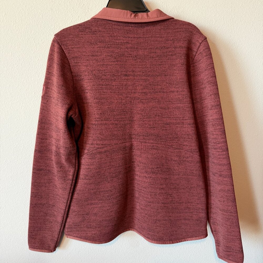 Kühl Women's Ascendyr 1/4 Quarter Zip Soft Fleece Rust/Red Color Size Medium - Picture 9 of 13